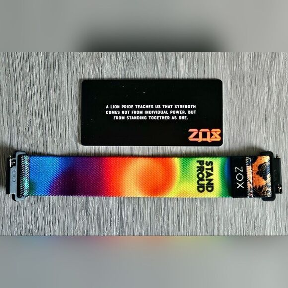 ZOX "STAND PROUD" #890 ANDROID SAMSUNG GALAXY 20mm SOLDOUT COLLECTIBLE WATCHBAND - Picture 5 of 6